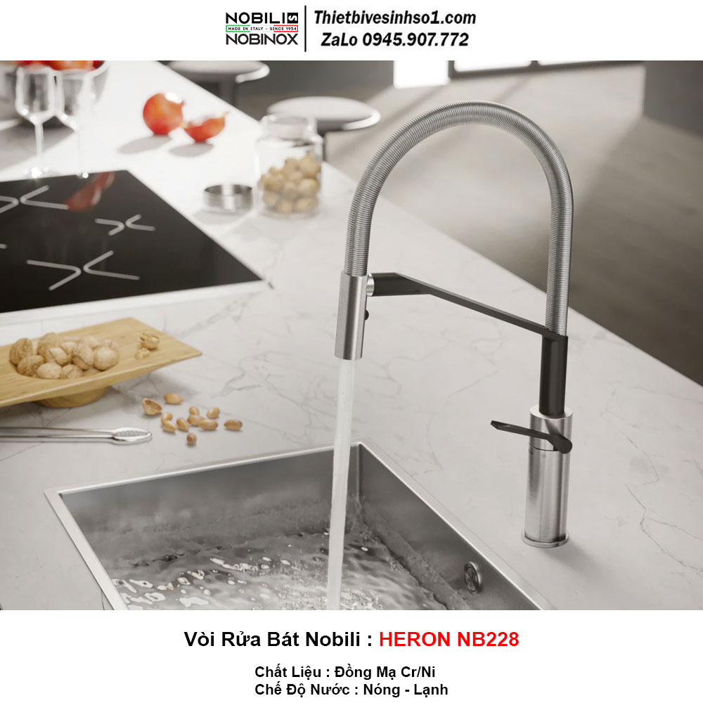 Vòi Rửa Bát Nobili HERON NB228 Vòi Rửa Bát Nobili HERON NB228