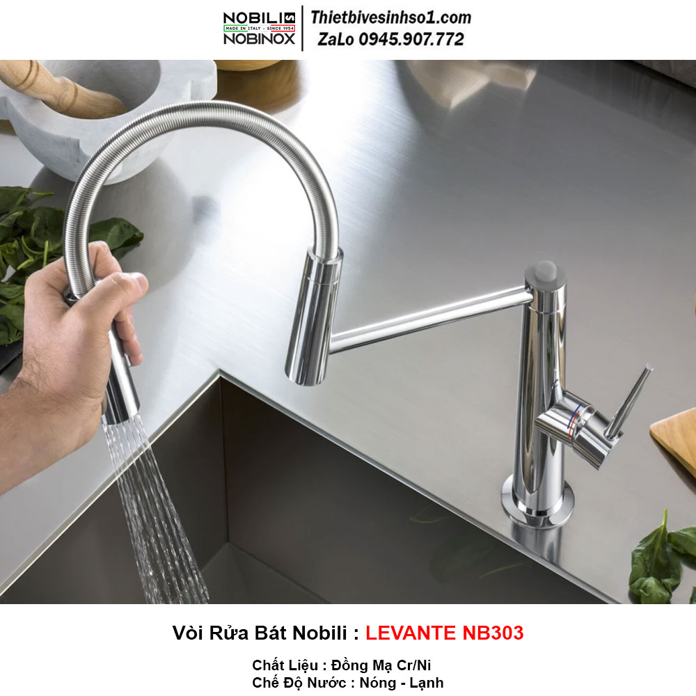 Vòi Rửa Bát Nobili LEVANTE NB303 Vòi Rửa Bát Nobili LEVANTE NB303