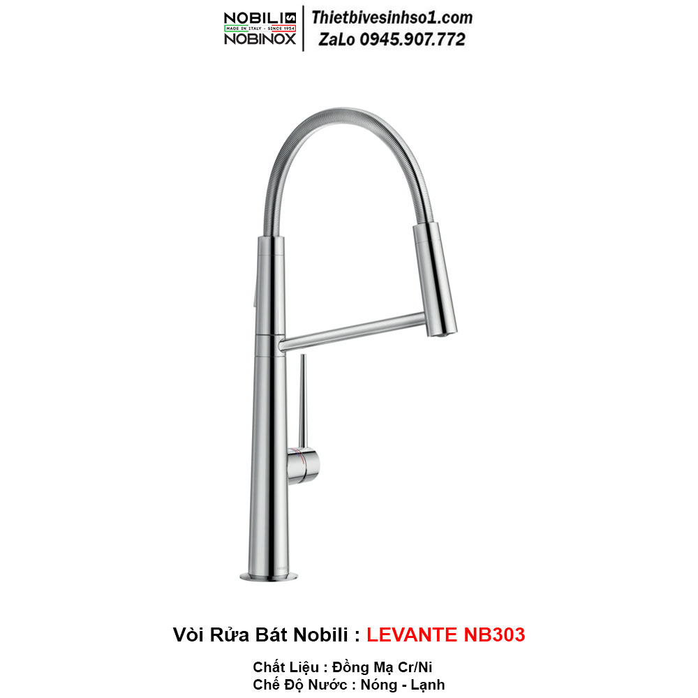 Vòi Rửa Bát Nobili LEVANTE NB303 Vòi Rửa Bát Nobili LEVANTE NB303