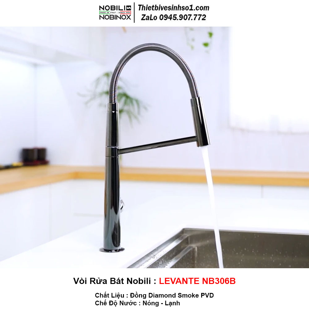Vòi Rửa Bát Nobili LEVANTE NB306B Vòi Rửa Bát Nobili LEVANTE NB306B