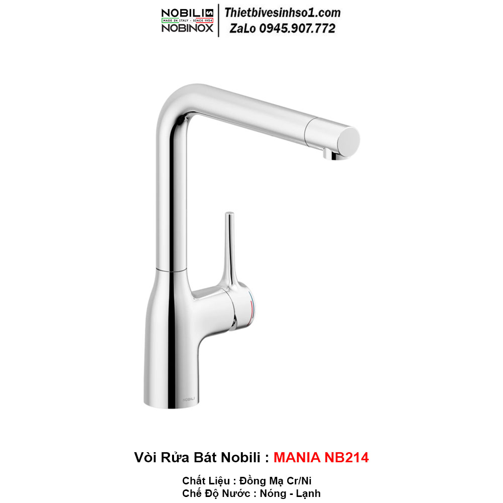 Vòi Rửa Bát Nobili MANIA NB214 Vòi Rửa Bát Nobili MANIA NB214