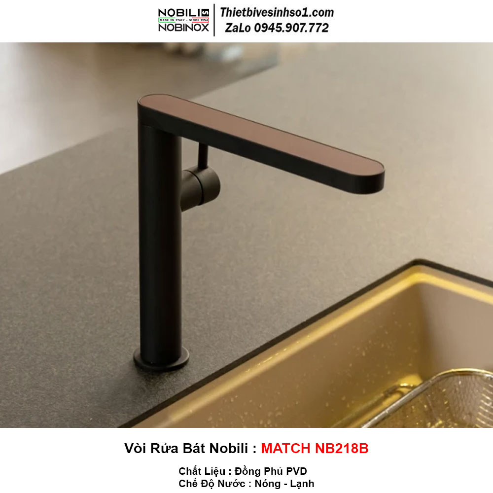 Vòi Rửa Bát Nobili MATCH NB218B Vòi Rửa Bát Nobili MATCH NB218B
