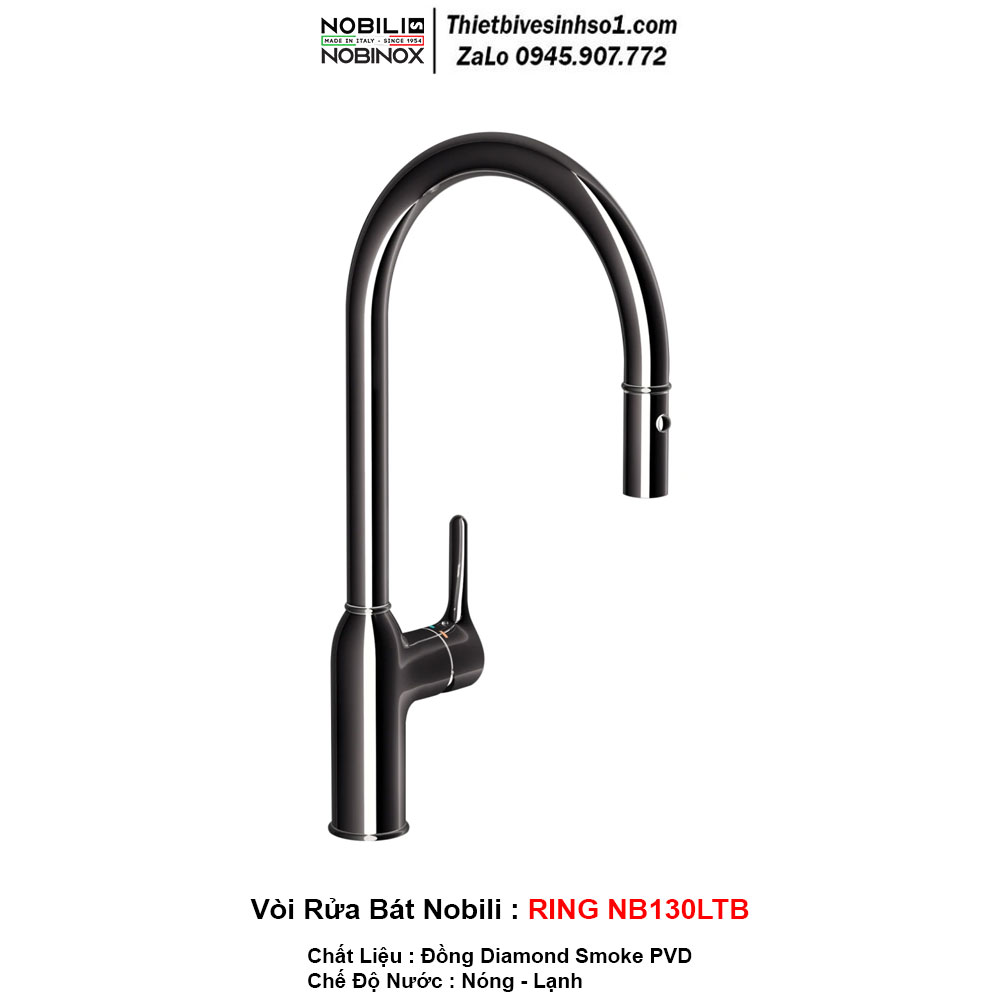 Vòi Rửa Bát Nobili RING NB130LTB Vòi Rửa Bát Nobili RING NB130LTB