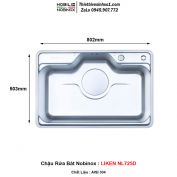 Chậu Rửa Bát Nobinox LIKEN NL725D