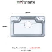 Chậu Rửa Bát Nobinox LIKEN NL792D