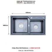 Chậu Rửa Bát Nobinox LUMIA NJ513B