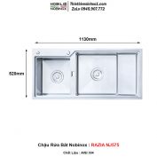 Chậu Rửa Bát Nobinox RAZIA NJ575