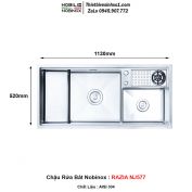Chậu Rửa Bát Nobinox RAZIA NJ577