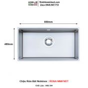 Chậu Rửa Bát Nobinox ROSA NN974DT