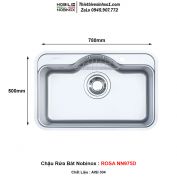Chậu Rửa Bát Nobinox ROSA NN975D