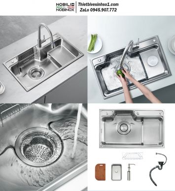 Chậu Rửa Bát Nobinox HIGON NH905