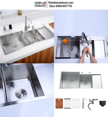 Chậu Rửa Bát Nobinox LIKEN NL746