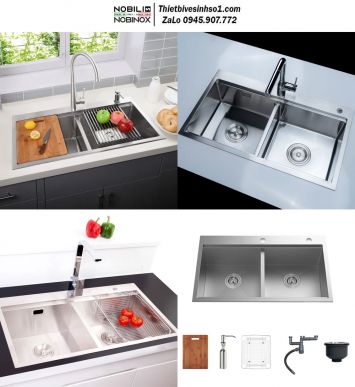 Chậu Rửa Bát Nobinox LIKEN NL785