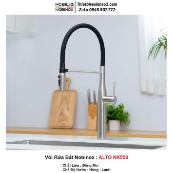 Vòi Rửa Bát Nobinox ALTO NX550