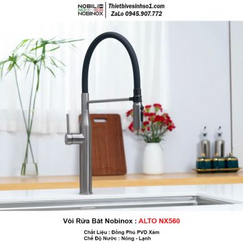 Vòi Rửa Bát Nobinox ALTO NX560