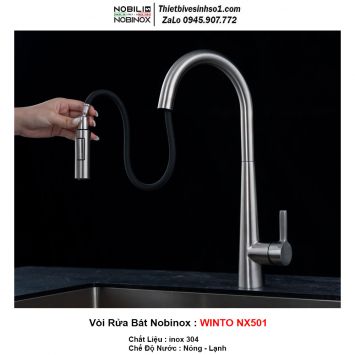 Vòi Rửa Bát Nobinox WINTO NX501