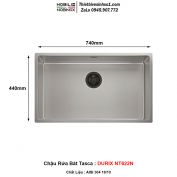 Chậu Rửa Bát Tasca DURIX NT622N