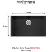 Chậu Rửa Bát Tasca MITO NT761B