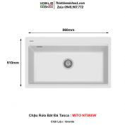 Chậu Rửa Bát Tasca MITO NT860W