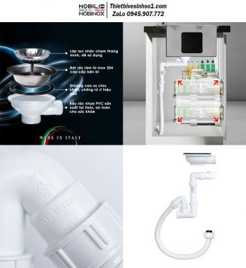 Bộ Xiphong Chậu Rửa Bát Tasca
