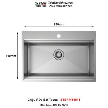 Chậu Rửa Bát Tasca STEP NT651T