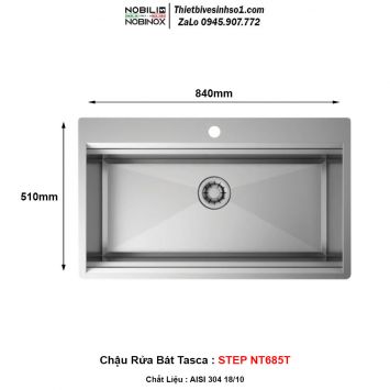 Chậu Rửa Bát Tasca STEP NT685T