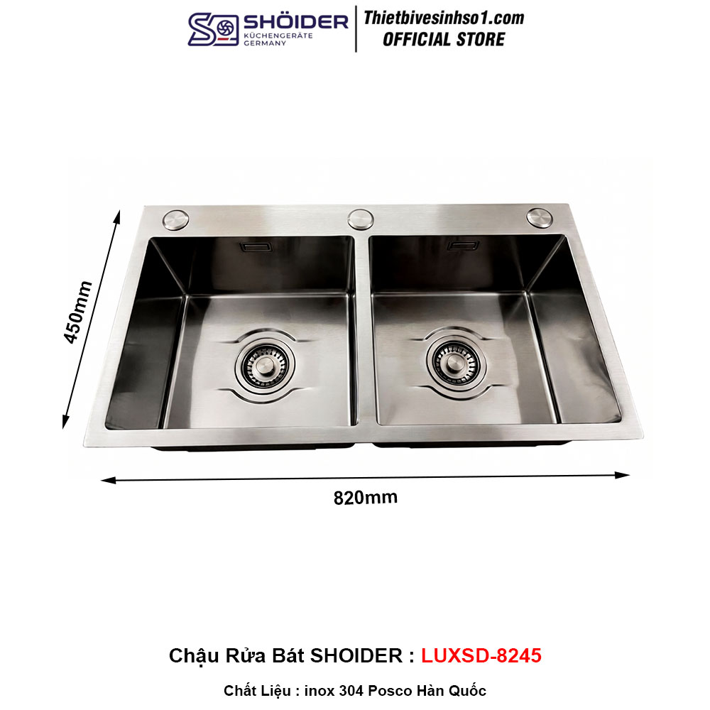 Chậu Rửa Bát SHOIDER LUXSD-8245