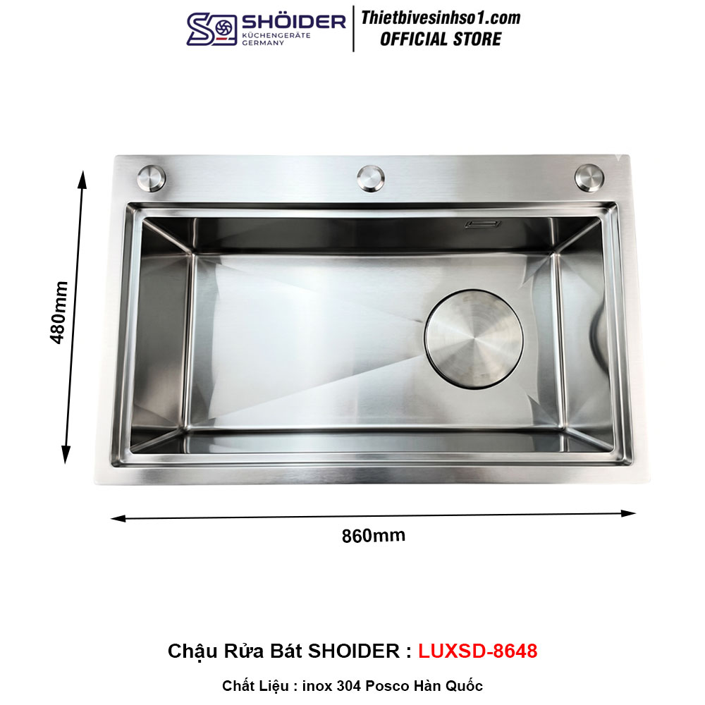Chậu Rửa Bát SHOIDER LUXSD-8648