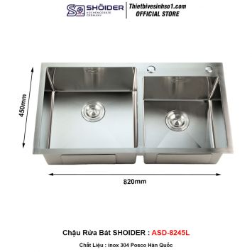 Chậu Rửa Bát SHOIDER ASD-8245L
