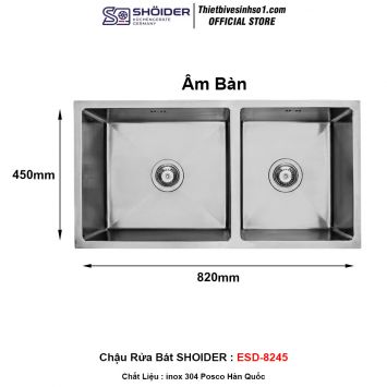Chậu Rửa Bát SHOIDER ESD-8245
