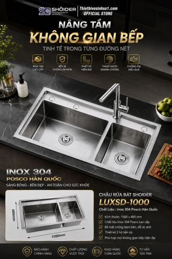 Chậu Rửa Bát SHOIDER LUXSD-1000