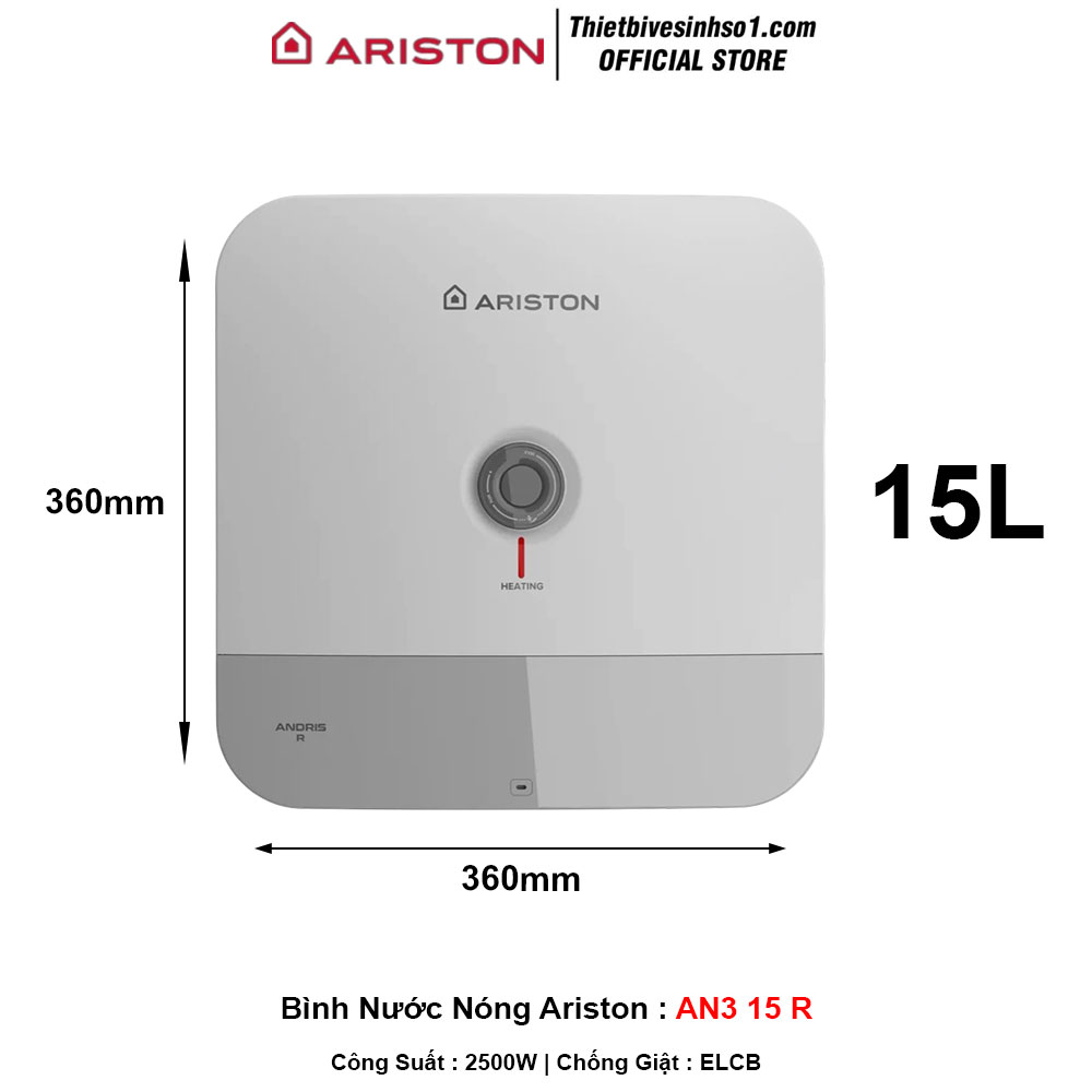 Bình Nước Nóng Ariston AN3 15 R