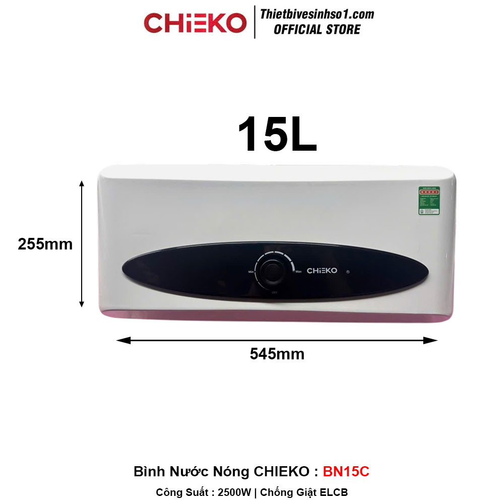 Bình Nước Nóng CHIEKO BN15C
