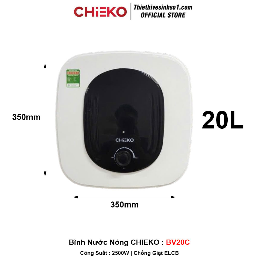 Bình Nước Nóng CHIEKO BV20C