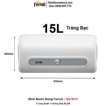 Bình Nước Nóng Ferroli QQ SI15