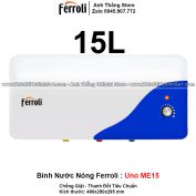 Bình Nước Nóng Ferroli UNO ME15