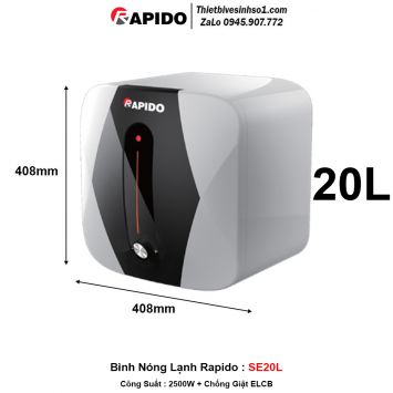 Bình Nóng Lạnh Rapido SE20L