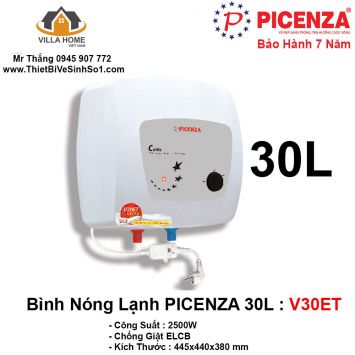 Bình Nóng Lạnh Picenza V30ET