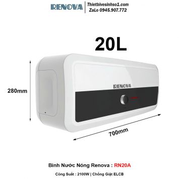Bình Nước Nóng Renova RN20A