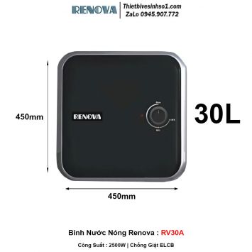 Bình Nước Nóng Renova RV30A