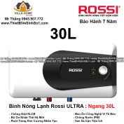 Bình Nóng Lạnh Rossi ULTRA Ngang 30L