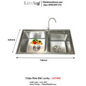 Chậu Bếp Lucky LK7442