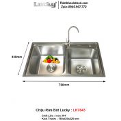 Chậu Bếp Lucky LK7843