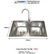 Chậu Bếp Tân Mỹ TM30