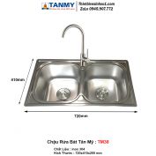 Chậu Bếp Tân Mỹ TM38