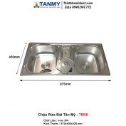 Chậu Bếp Tân Mỹ TM56