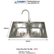 Chậu Bếp Tân Mỹ TM74