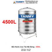 Bồn Nước inox Tân Mỹ Đứng 4500L