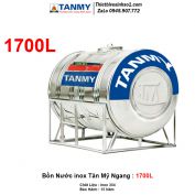 Bồn Nước inox Tân Mỹ Nằm 1700L