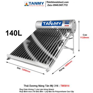 Thái Dương Năng Tân Mỹ 316 TM5814